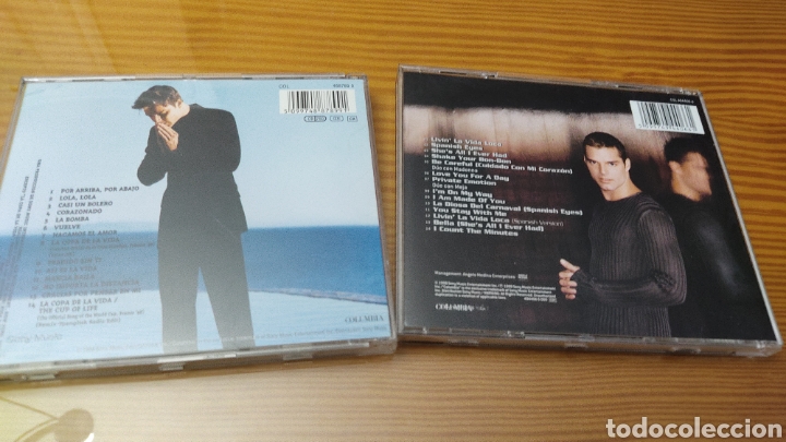 CDs de m&uacute;sica: Lote 2 cd,s RICKY MARTIN - Foto 2