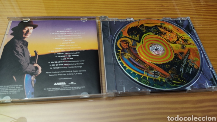 CDs de m&uacute;sica: Cd SANTANA &rdquo;SHAMAN&rdquo; - Foto 3