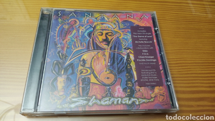 CDs de m&uacute;sica: Cd SANTANA &rdquo;SHAMAN&rdquo; - Foto 1