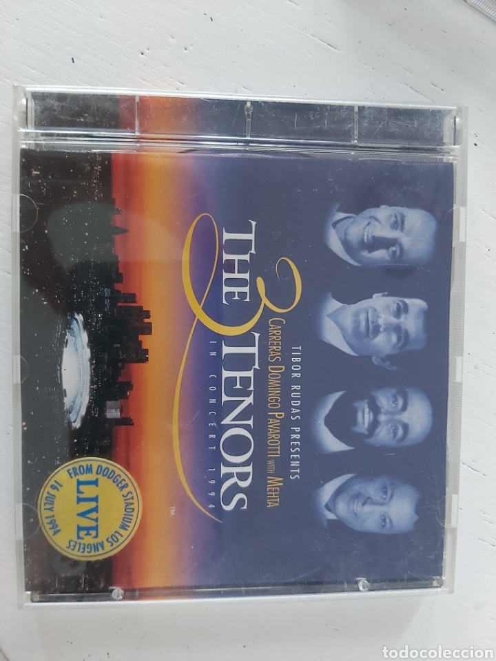 CD de M&uacute;sica: LOS TRES TENORES. CONCIERTO 1994.