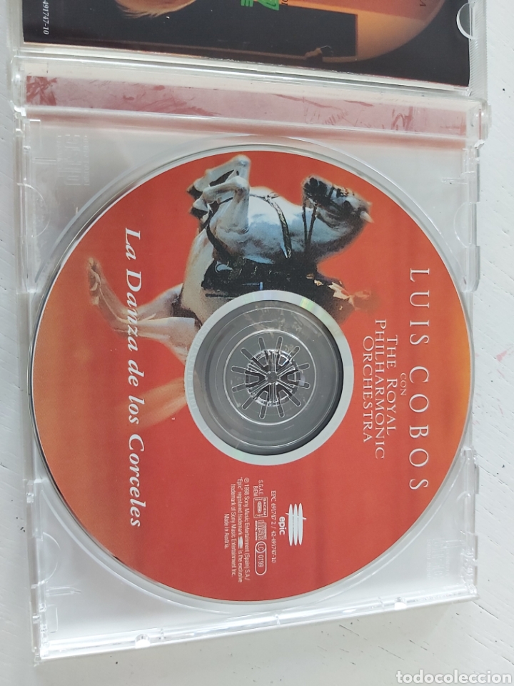 CDs de m&uacute;sica: LUIS COBOS. LA DANZA DE LOS CORCELES. - Foto 2