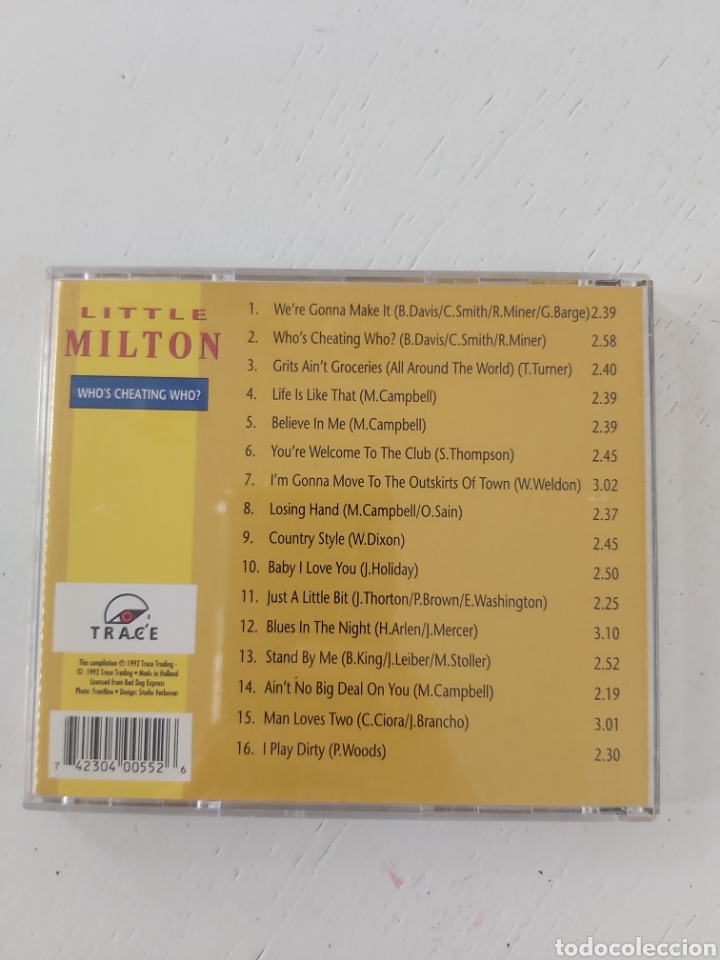 CDs de m&uacute;sica: LITTLE MILTON. WHO S CHEATING WHO? - Foto 2