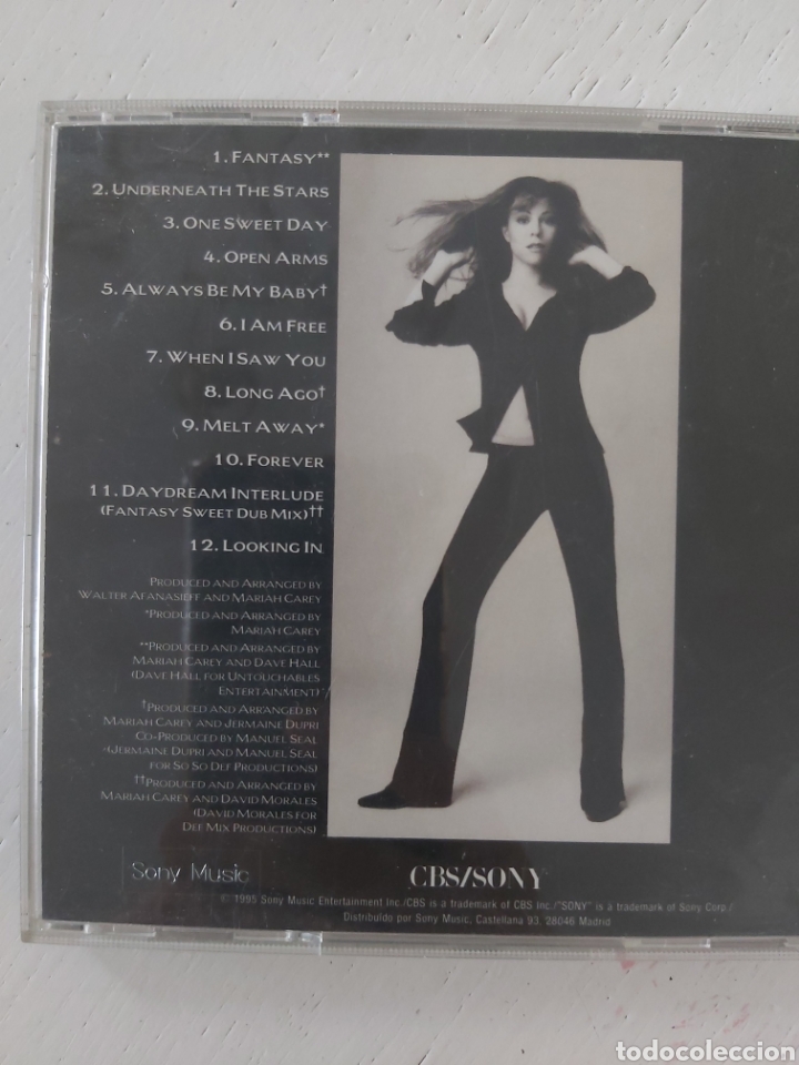 CDs de m&uacute;sica: MARIAH CAREY. DAYDREAM. CD. - Foto 2