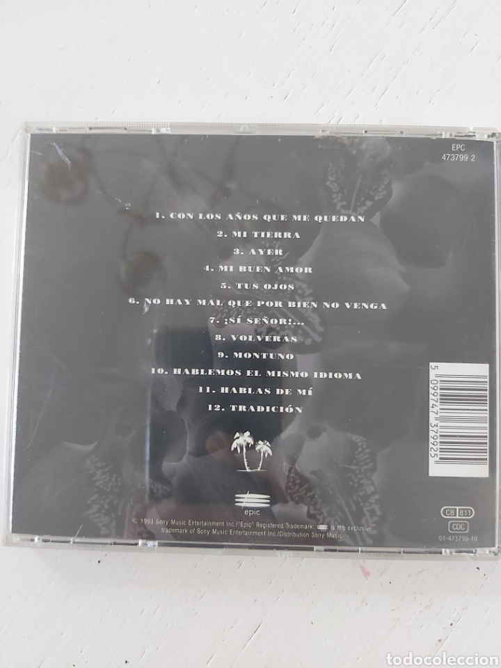 CDs de m&uacute;sica: GLORIA ESTEFAN. MI TIERRA. CD. - Foto 2