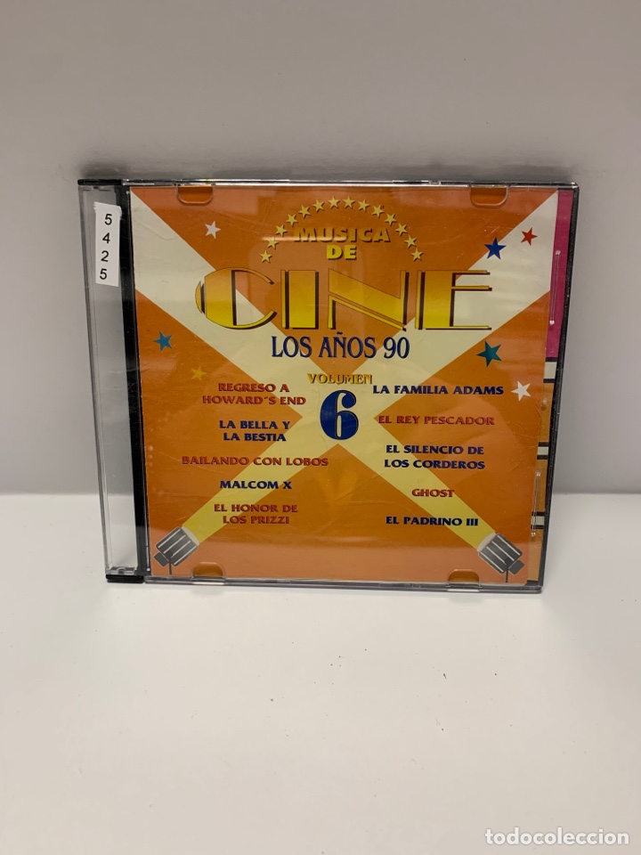 Musik-CDs: SCD56 m&uacute;sica de cine los a&ntilde;os 90 vol 6 CD SEGUNDA MANO