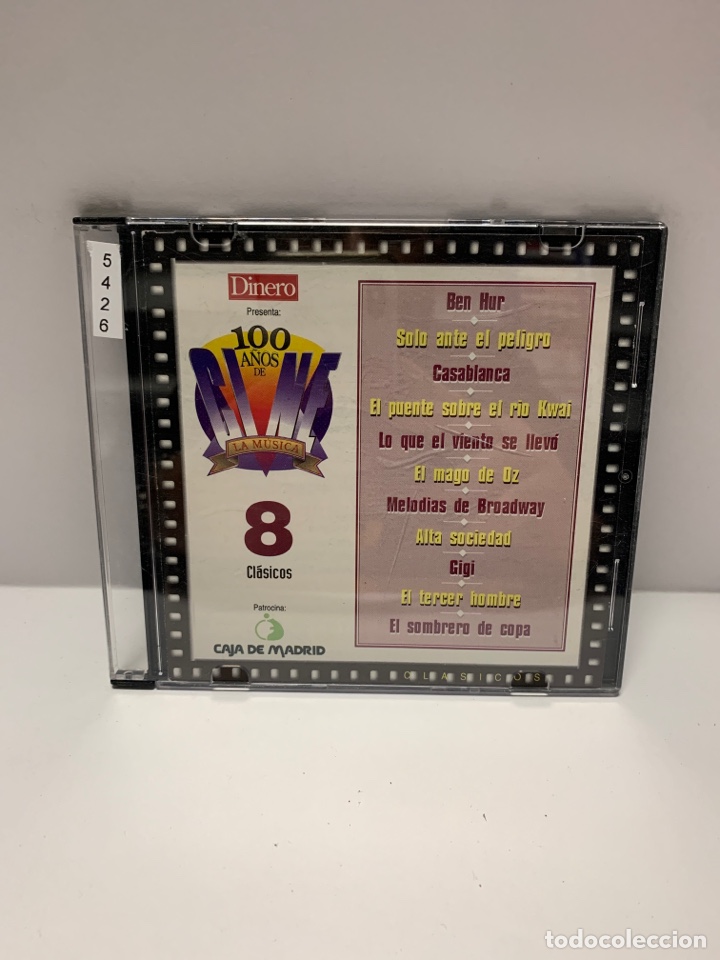 CD di Musica: SCD56 100 a&ntilde;os de cine vol 8 CD SEGUNDA MANO