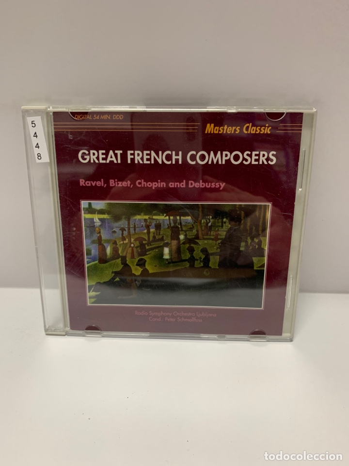 CD di Musica: SCD56 great french composers CD SEGUNDA MANO