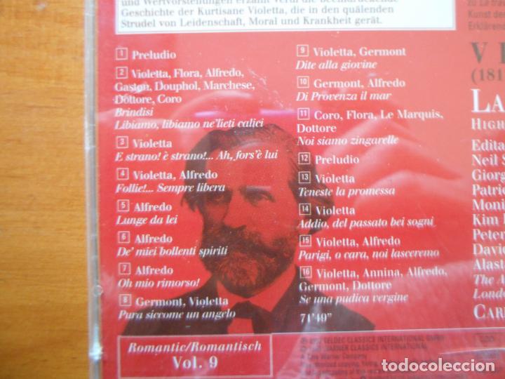 CDs de m&uacute;sica: CD VERDI - LA TRAVIATA (T5) - Foto 2