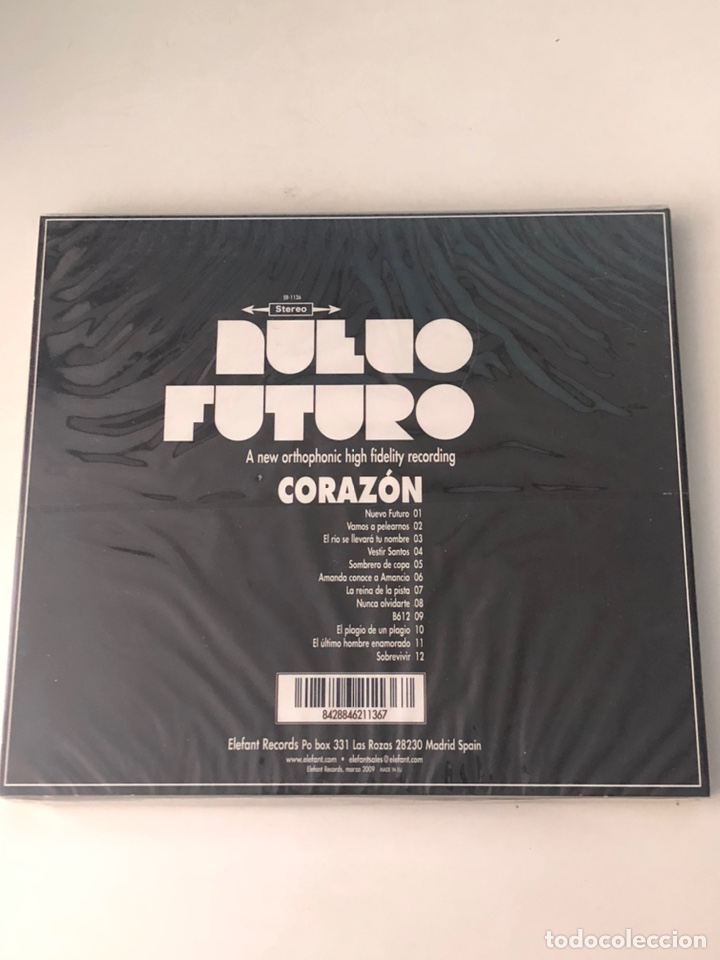 CDs de m&uacute;sica: CORAZ&Oacute;N - Nuevo Futuro - CD - Foto 2