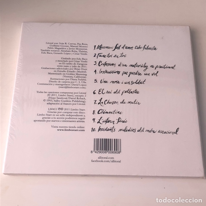 CDs de m&uacute;sica: LITORAL - CD - Foto 2