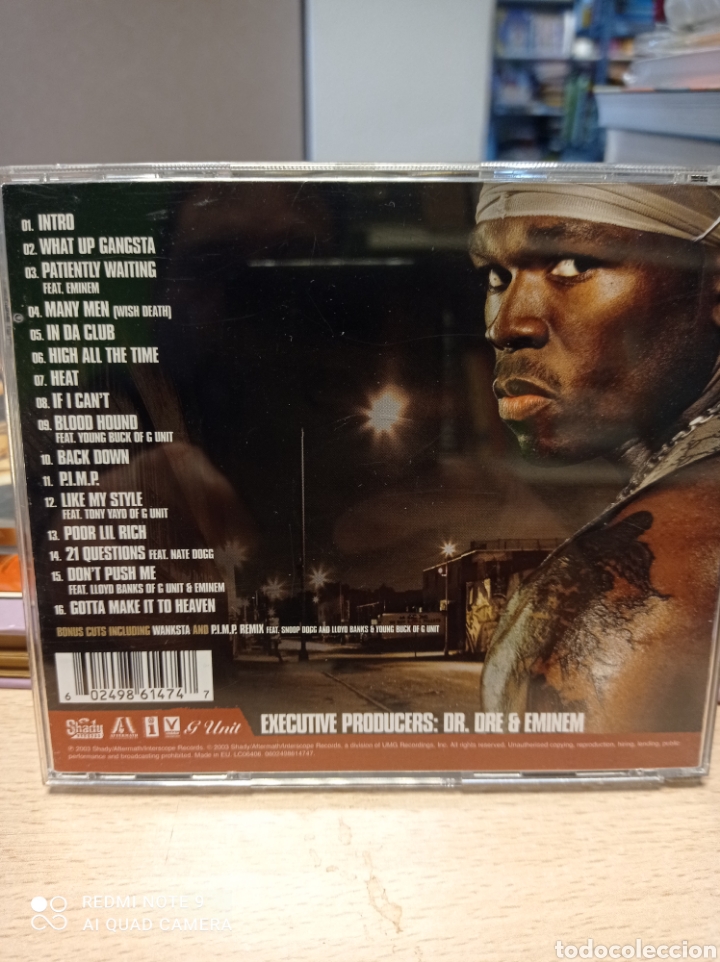 CDs de m&uacute;sica: 50 CENT - GET RICH OR DIE TRYIN - CD - Foto 2