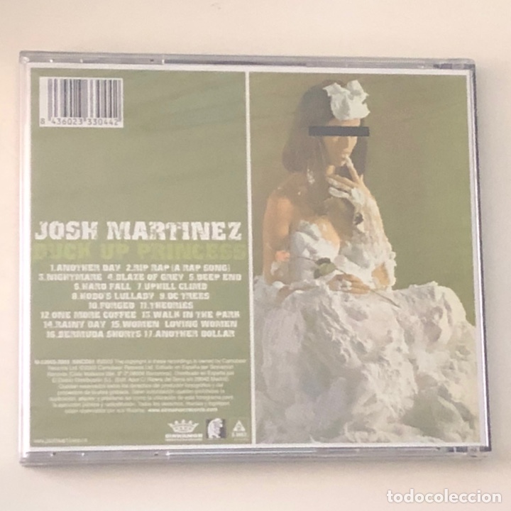 CDs de m&uacute;sica: JOSH MART&Iacute;NEZ - Buck Up Princess - CD - Foto 2