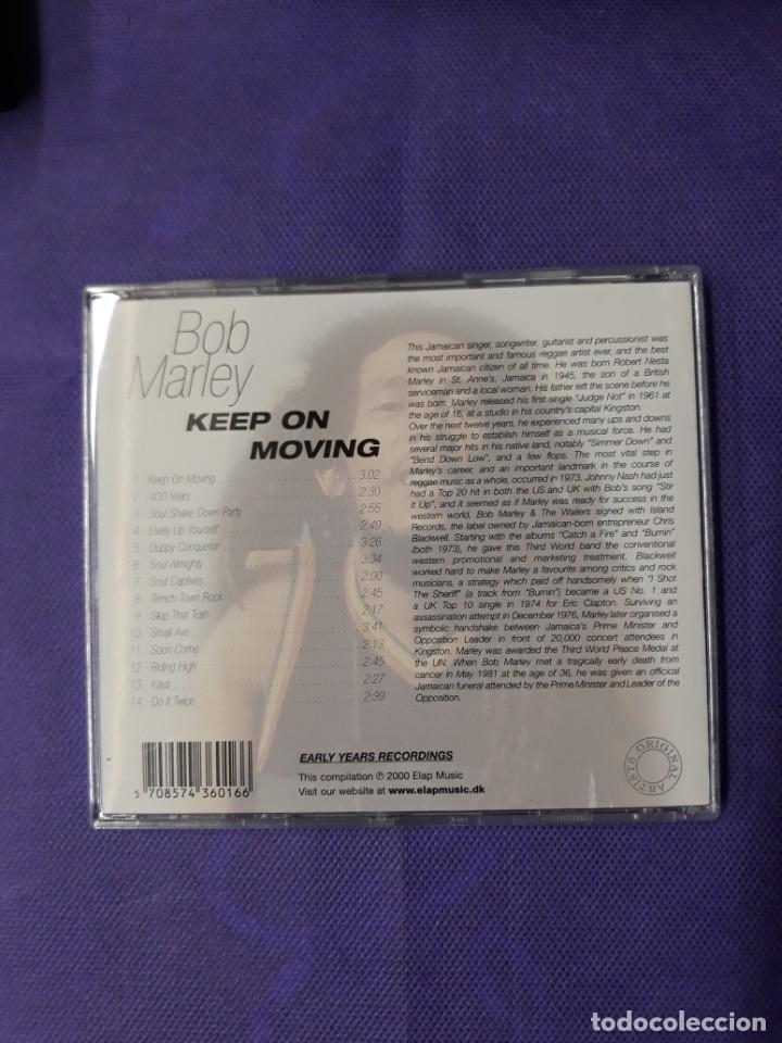 CDs de m&uacute;sica: BOB MARLEY. KEEP ON MOVING - Foto 3