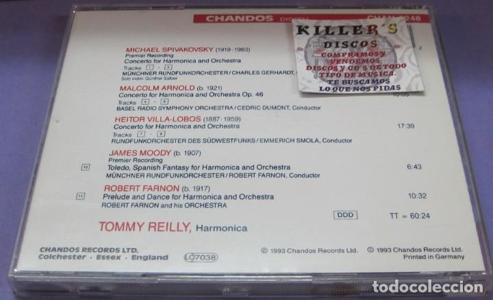 CDs de m&uacute;sica: Tommy Reilly plays Harmonica Concertos - CD - Foto 2