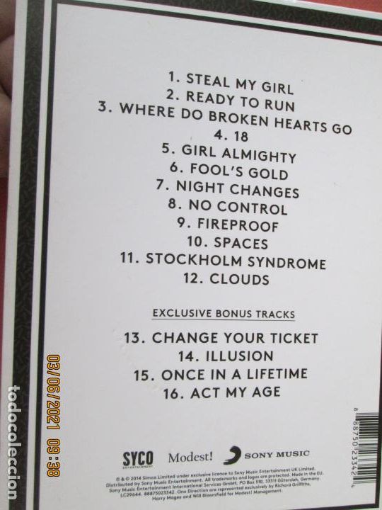 CDs de m&uacute;sica: ONE DIRECCTION - FOUR - THE ULTIMATE EDITION CD+LIBRO - Foto 2