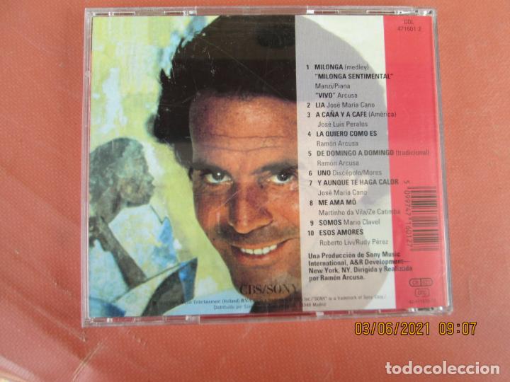 CDs de m&uacute;sica: JULIO IGLESIAS - CALOR -CD - Foto 2