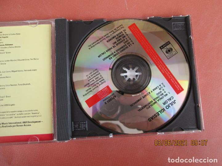 CDs de m&uacute;sica: JULIO IGLESIAS - CALOR -CD - Foto 3