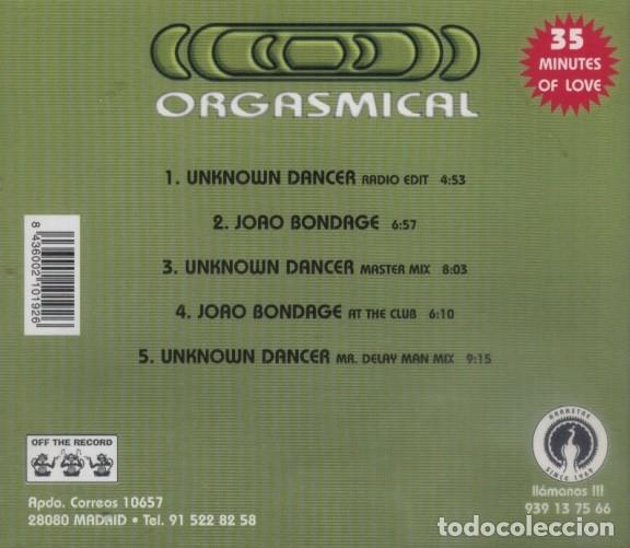 CDs de m&uacute;sica: ORGASMICAL - Unknown Dancer - CD PRECINTADO - oferta - Foto 2