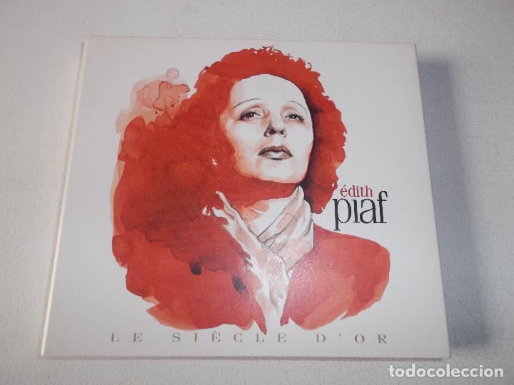 CDs de m&uacute;sica: Edith Piaf &lrm;&ndash; Le Si&egrave;cle Dor, 2 cds 2011, copilation - Foto 1