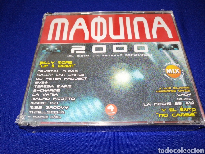CDs de m&uacute;sica: M&Aacute;QUINA 2000 - Foto 2