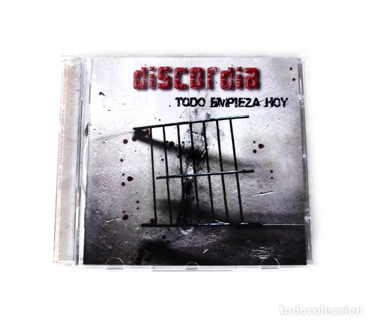CDs de m&uacute;sica: Discordia - Todo Empieza Hoy - Foto 1