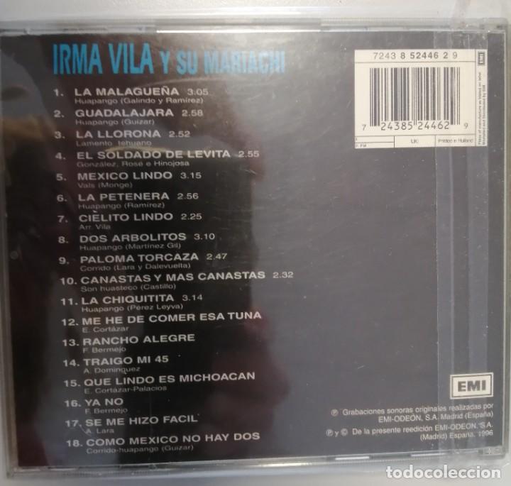 CDs de m&uacute;sica: IRMA VILA Y SU MARIACHI - CD PRECINTADO - Foto 2