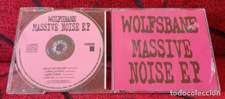 CDs de m&uacute;sica: WOLFSBANE ** Massive Noise EP ** CD ORIGINAL 1993 UK - Foto 1