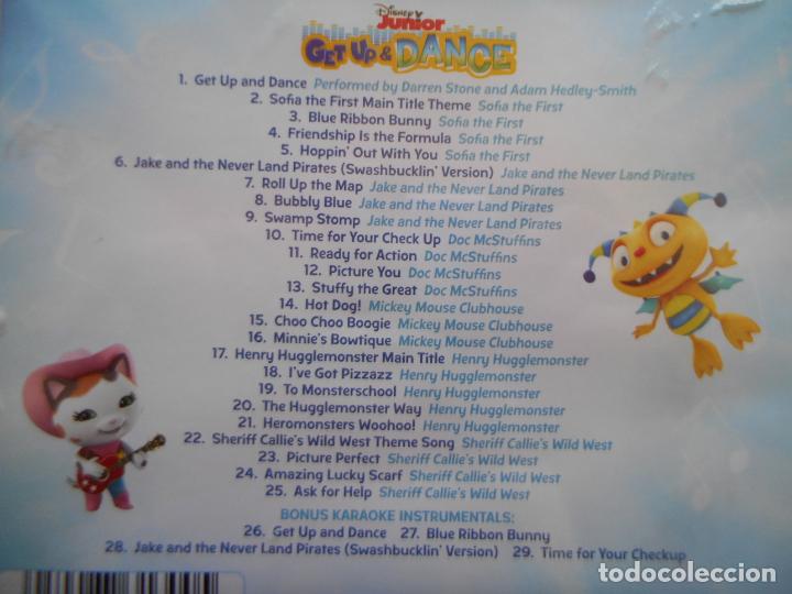 CDs de m&uacute;sica: CD GET UP & DANCE - DISNEY JUNIOR (U5) - Foto 2