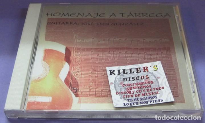CDs de m&uacute;sica: Homenaje a T&aacute;rrega / Jos&eacute; Luis Gonz&aacute;lez - CD - Foto 1