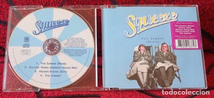 CDs de m&uacute;sica: SQUEEZE ** The Summer (Remix) ** CD MAXI SINGLE ORIGINAL 1996 UK - Foto 1