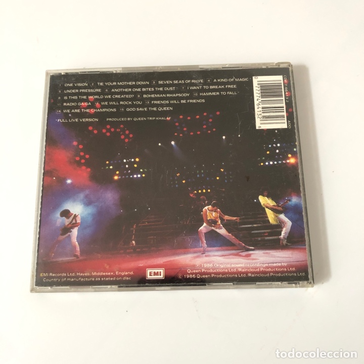 CDs de m&uacute;sica: CD - QUEEN - Live Magic - Foto 2