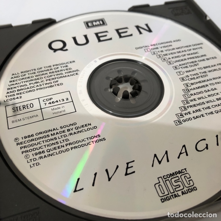 CDs de m&uacute;sica: CD - QUEEN - Live Magic - Foto 6