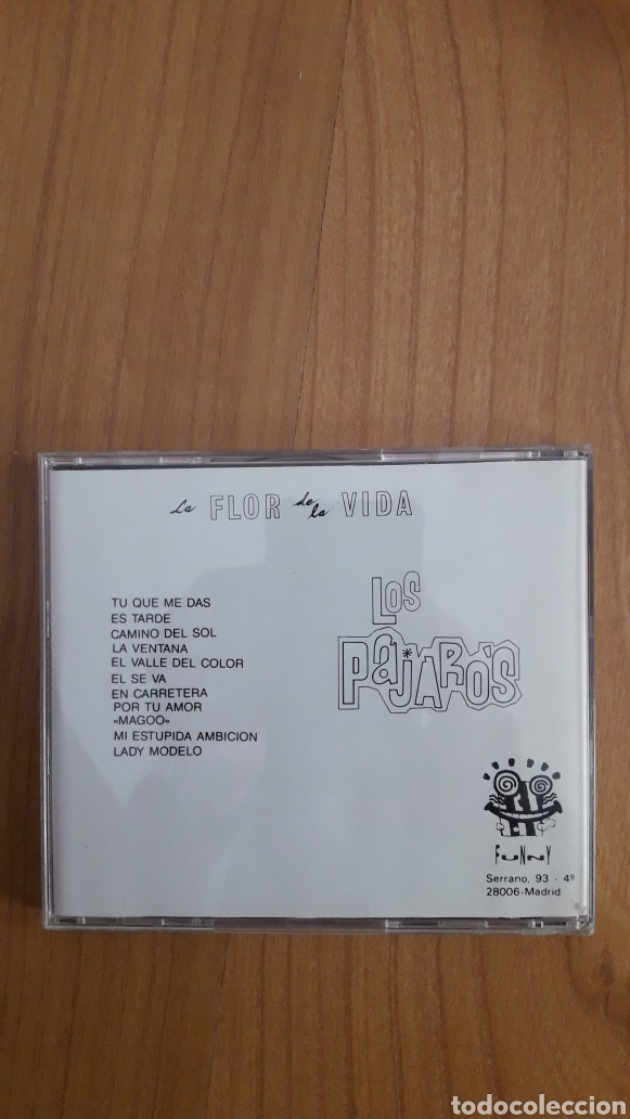 CDs de m&uacute;sica: LOS P&Aacute;JAROS. LA FLOR DE LA VIDA - Foto 2