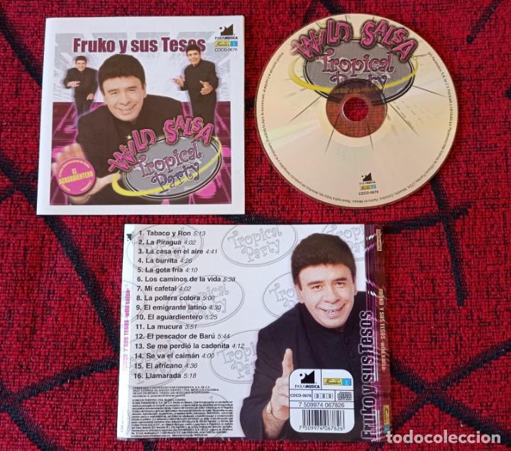 CDs de m&uacute;sica: FRUKO Y SUS TESOS ** Wild Salsa ** CD ORIGINAL 2002 Mexico - Foto 1