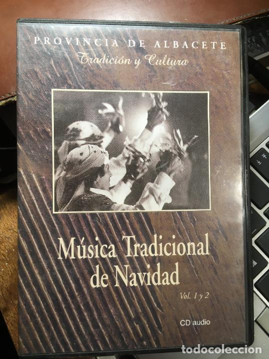 CDs de M&uacute;sica: Musica tradicional de Navidad provincia de Albacete, Villancicos ,dos discos y libreto. a&ntilde;o 2000