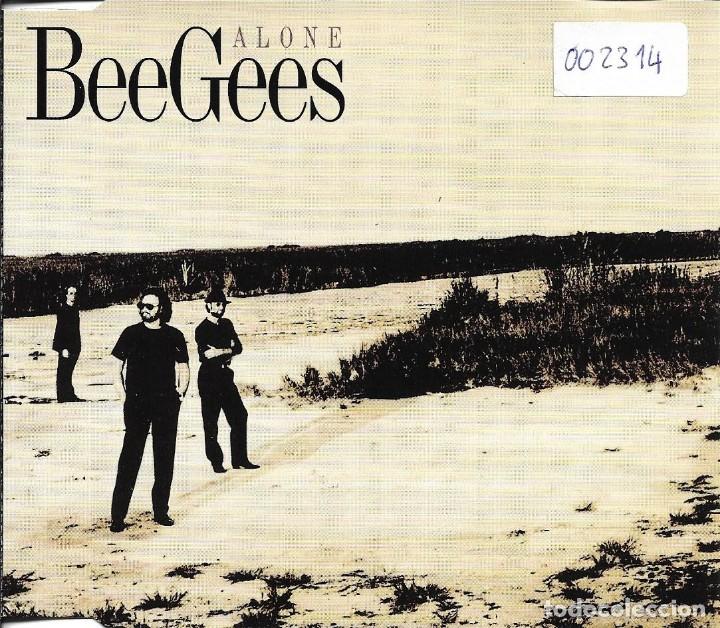 CDs de m&uacute;sica: BEE GEES - ALONE CD SINGLE 1 TEMA PROMO EU - Foto 1