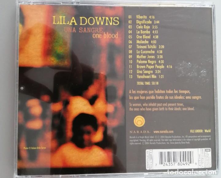 CDs de m&uacute;sica: LILA DOWNS - UNA SANGRE - Foto 2