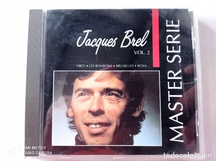 CDs de m&uacute;sica: JACQUES BREL - Vol.2 - CD POLYGRAM FRANCIA 1991 - Foto 1