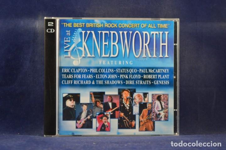 CDs de m&uacute;sica: VARIOUS &lrm;- LIVE AT KNEBWORTH - 2 CD - Foto 1