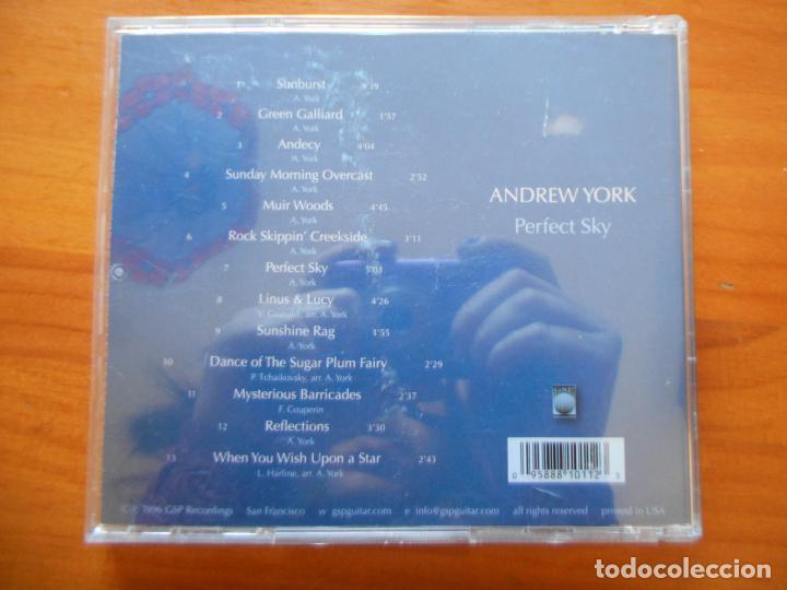 CDs de m&uacute;sica: CD ANDREW YORK - PERFECT SKY (C6) - Foto 2