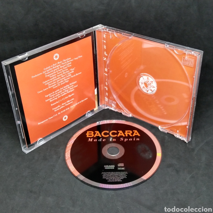 CDs de m&uacute;sica: BACCARA - MADE IN SPAIN - 1999 - CD - Foto 3