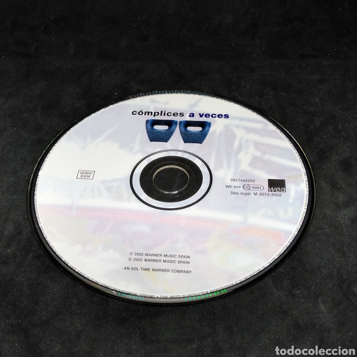 CDs de m&uacute;sica: C&Oacute;MPLICES - A VECES - 2002 - CD - Foto 7