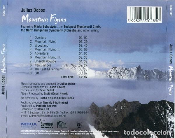 CDs de m&uacute;sica: Julius Dobos - Mountain Flying - CD - Foto 2