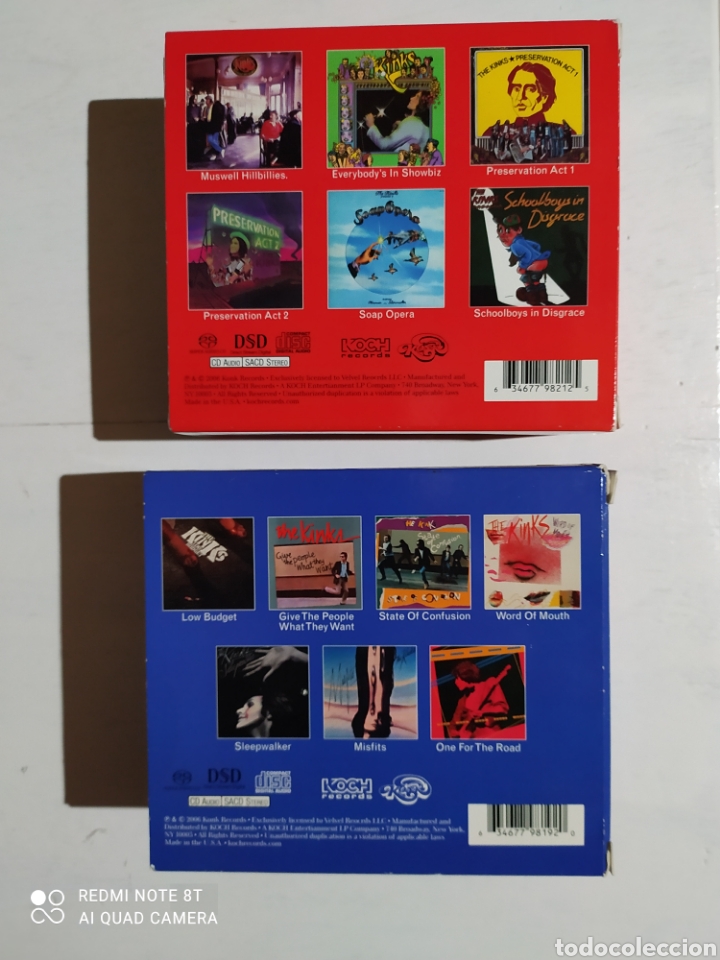 CDs de m&uacute;sica: The Kinks. 2 cajas. De coleccionismo - Foto 2