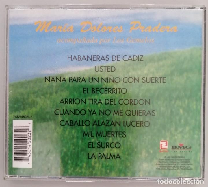 CDs de m&uacute;sica: MARIA DOLORES PRADERA - REVERDECER - CD - Foto 2