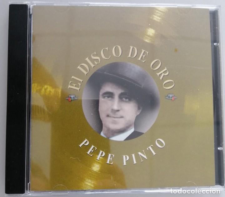 CDs de m&uacute;sica: PEPE PINTO - EL DISCO DE ORO - Foto 1