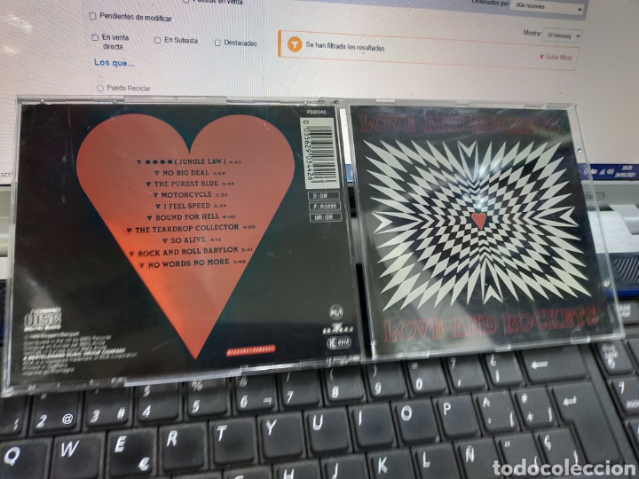 CDs de m&uacute;sica: LOVE and Rockets cd 1989 - Foto 1