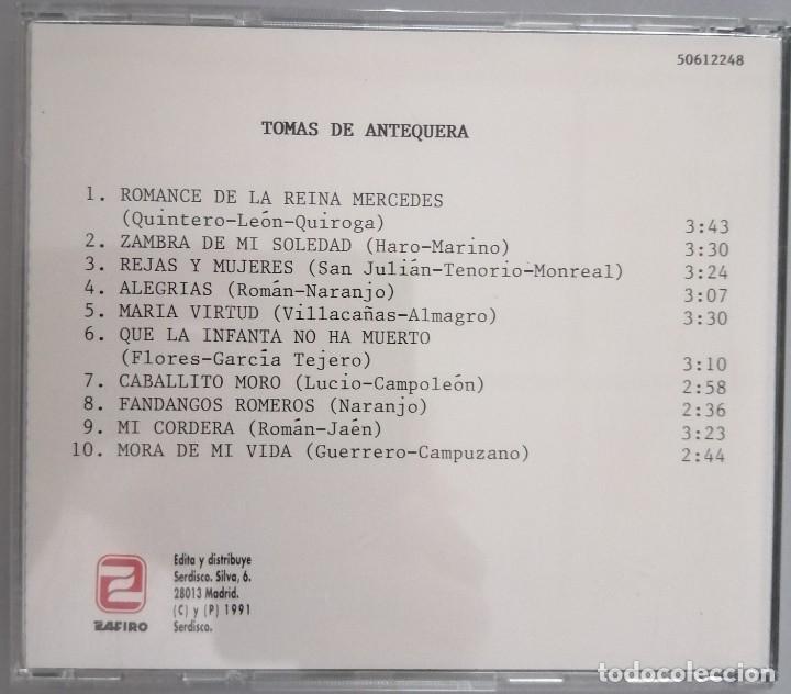 CDs de m&uacute;sica: TOMAS DE ANTEQUERA - Foto 2