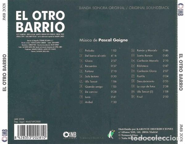 CDs de m&uacute;sica: Pascal Gaigne - El Otro Barrio - CD BSO - Foto 2