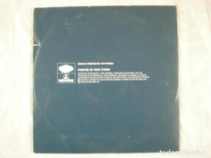 CDs de m&uacute;sica: SUPERGRASS - PUMPING ON YOUR STEREO - CD Single PROMO - Foto 2